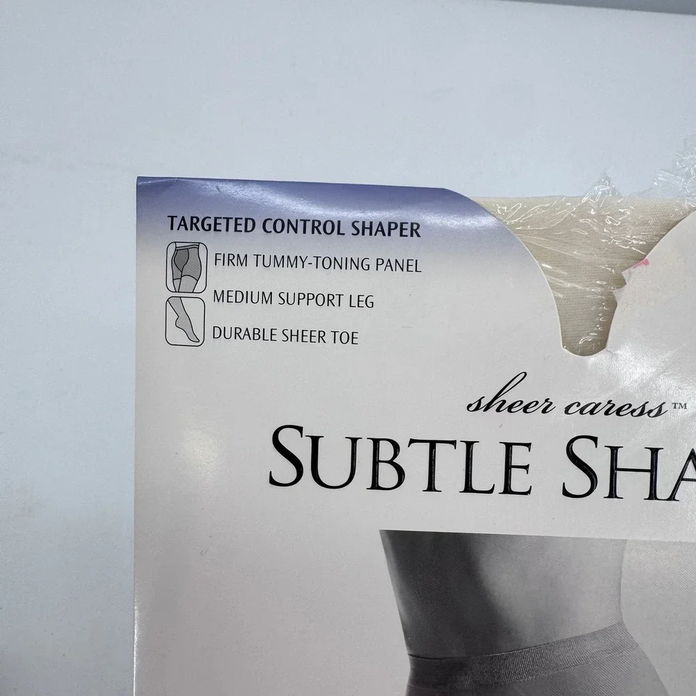 JCPenney‎ Subtle Shapers Short Bone Targeted Control Hosiery NEW Tummy Tone